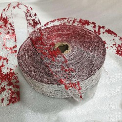 Plasa cu folie modele unghii 55cm #319035